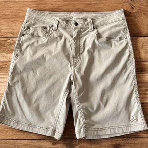 Prana Zion 5 pocket Men's Tan Shorts